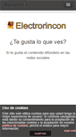 Mobile Screenshot of electrorincon.com