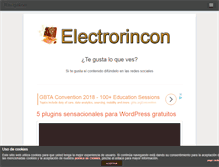 Tablet Screenshot of electrorincon.com